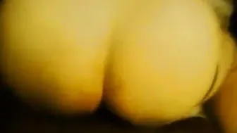 Black Studs Bareback a Crossdressing White Bottom