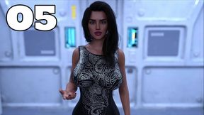 Hot Busty MILF Strands You In Sexy 3D Anime Space Adventure