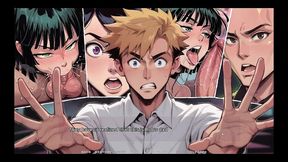 my new girlfriend [ taboo hentai game ] ep.62 swinger couple caught during a deepthroat foursome in the club vip booth !
