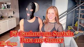 F&atilde_ sortudo ganhou sorteio pra me comer!