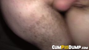 Gay hunky perverts take turns in eating and fucking each other