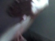 Nipple Tease & Playing w/My Piss On My Stomach