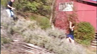 Gangbang, dobbelt penetration, bukkake &#8211; intens anal gangbang for sød 18-årig luder teenager Forbrydelse