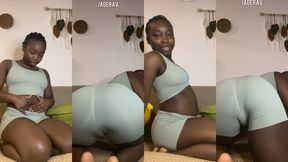 Bubbly Stomach Makes a BIG Fart!