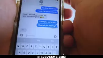 Step Sister Sends Nudes To Her Step brother By Mistake - StepSis