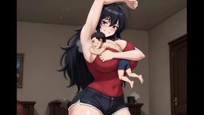 Giantess Confessions #77B: Shrunken Step-Brother's Eternal Stench (Animated)