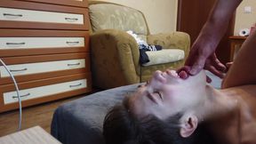 My little stepbrother loves to play with my ass (full, 4k)