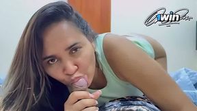 Colombian princess gives never-to-be-forgotten oral pleasure, almost 1win! super plowing hot, unspoiled porn!