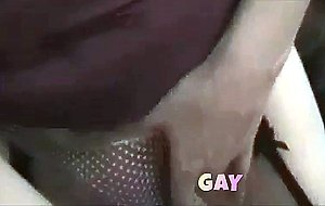 TV gets a cum drenched dress