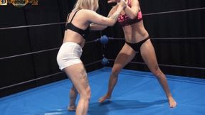 Anasthesia vs Iren Gavr - Female Competitive Wrestling Fight - C047 - FullHD