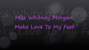 Miss Whitney Morgan: Make Love To My Feet - mp4