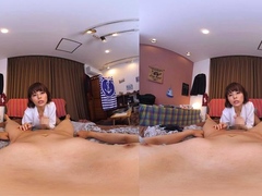 Pov brunette handjob