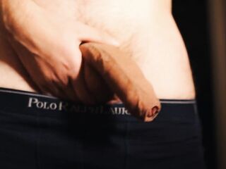 Soft floppy uncut ramrod playing