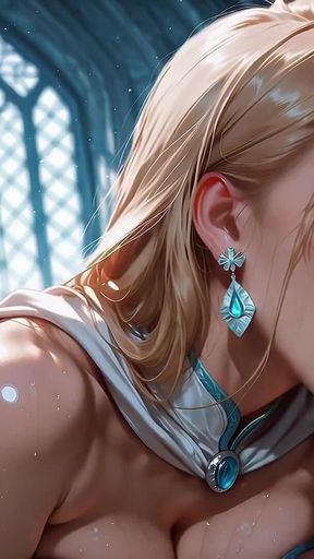 Diamond Elegance of the Hellfire Queen - Ai Video