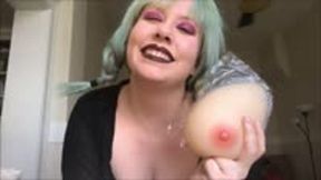 New tits for my Bimbo Sissy MP4 720