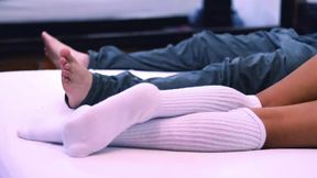 The stepsister seduces her stepcousin&amp;#039;s boyfriend and fucks him in her room while her parents are at the movies.