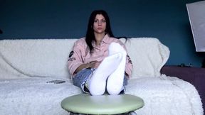 Foot , Socks, Bare Soles Toes