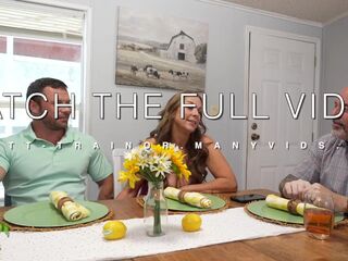 StepMom seduces Large Shlong StepSon Whilst StepDad is Clueless Taking Call from work