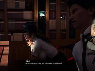 Prison Guard - porn game playthrough (ep 7)