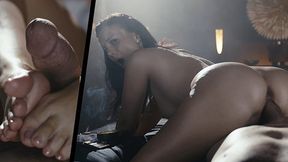 Victoria's Smoking Hot MILF Footjob