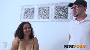 Zuleika's busty MILF treat for PepePorn
