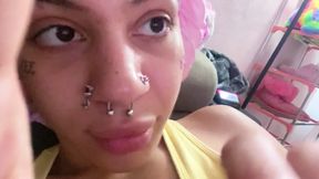 POV Long Nails Acrylic Super Long Asmr Tapping on Teeth Nails Rainbow Long Nail Fetish No Talking Tapping on Your Face Ignore Te