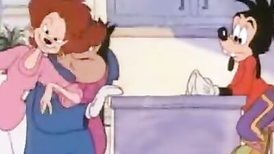 Watch this cartoon goo-farting antics in a hot goo-fest