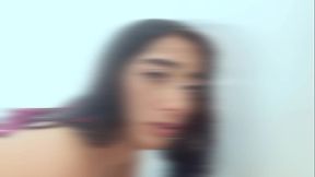 Latina's round ass gets double-stuffed by two huge black cocks