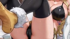Yu-Gi-Oh harpie dancer Hen (AI)