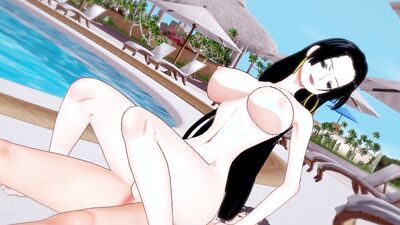 Experience the ultimate hentai porn with Boa Hancock - uncensored hentai action!