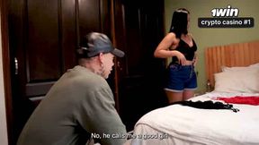 Curvy Latina with ample bootie rides sausage rear end style, gets pounded hard in the hottest crazy porn!