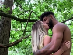 Blonde teen Vanessa Cage has hardcore sex in her bedroom