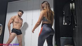 [NEW] Anny ballbusting in legging