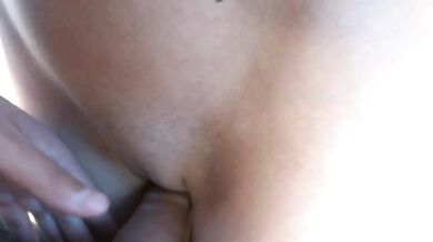 step sister, quickie in the park without being seen