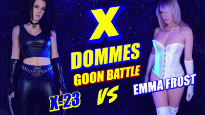 X-Dommes: Goon Battle (Emma Frost V X23 Mind Fuck)