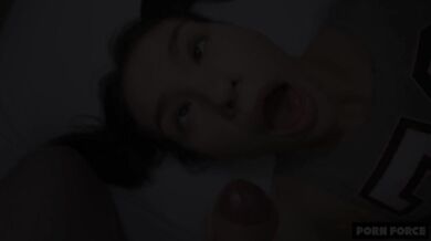 18yo Matty Choked Gushed Cum Dumped by Ruthless Landlord Big Dick