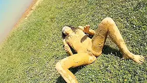 Mud Therapy At \volcanic Lake # Mud Like A New Fetish