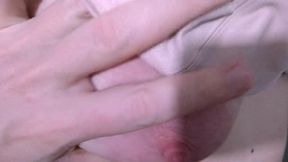 A good evening when you can move a dick on the tits of a mature half-mother