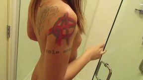 Shower jerk off