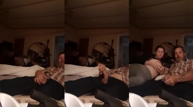 Busted! Friends wife caught me sneaking a load. She helps and watches me cum