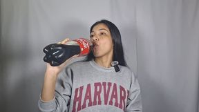 Loud, Juicy Burps from a Petite Latina"