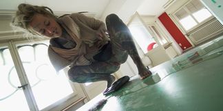 Hard Anal Fuck in Abandoned Building with Squirt