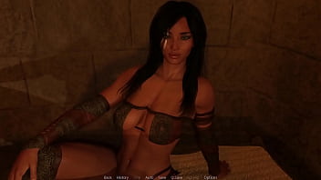 Lustful Latina gives a slow blowjob in The Lust City #16