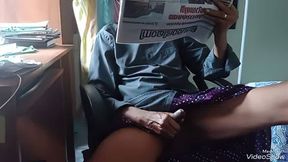 I like to shake my cock even when reading