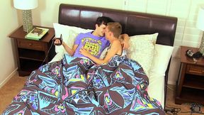 Pov bareback boys bust some loads out