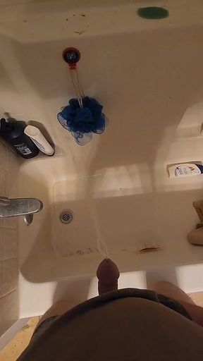 Pissing in the Tub.