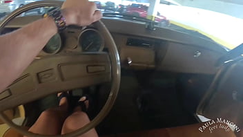 Driving - Old car ride with my friend and my neighbor