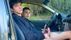 Rail Share Orgy: Naughty Youngster Picks Up Fantastic Passenger and They End Up Plumbing Moist