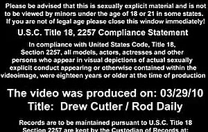 Drew Cutler s brother was nice enough to let him ...