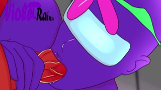 Among us Porn UNCENSORED Blowjob and Cum in Mouth Loop